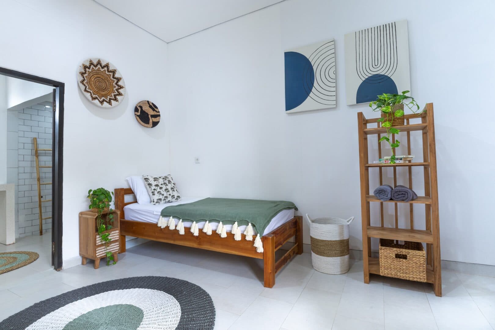 Surf Academy Canggu Bali - Bed View